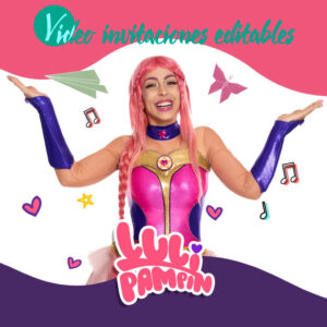 Video invitación de Luli Pampín gratis