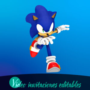 Video invitación de Sonic gratis
