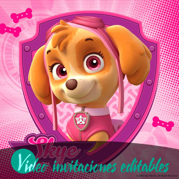 Free Skye video invitation