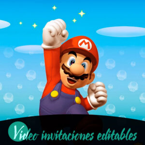 Video invitación de Mario Bros gratis