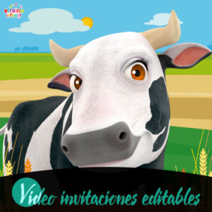 Video invitación de La Vaca Lola gratis