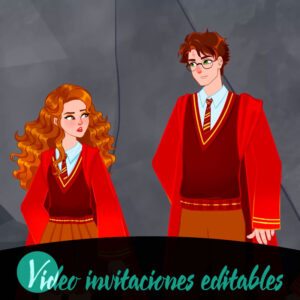 Video invitación de Harry Potter 01