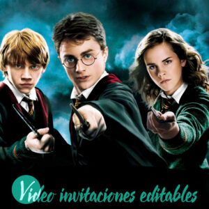 Video invitación de Harry Potter 02 gratis