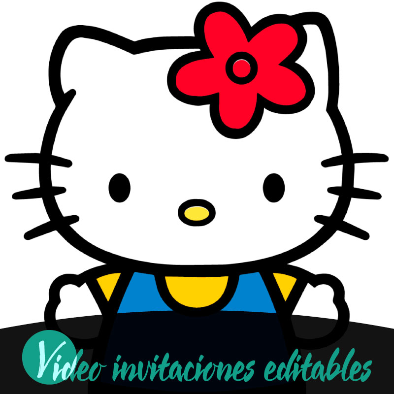 Video invitación de Hello Kitty 01