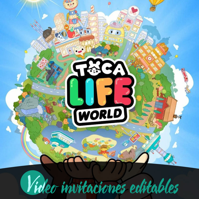 Video invitación de Toca Boca 01