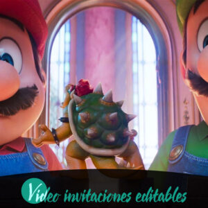 Video invitación de Super Mario Galaxy 01