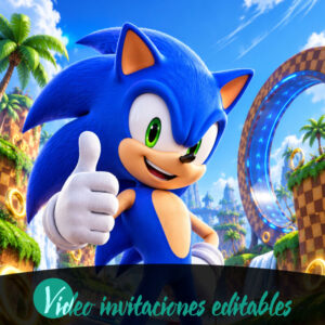 Video invitación de Sonic 03 - Plus